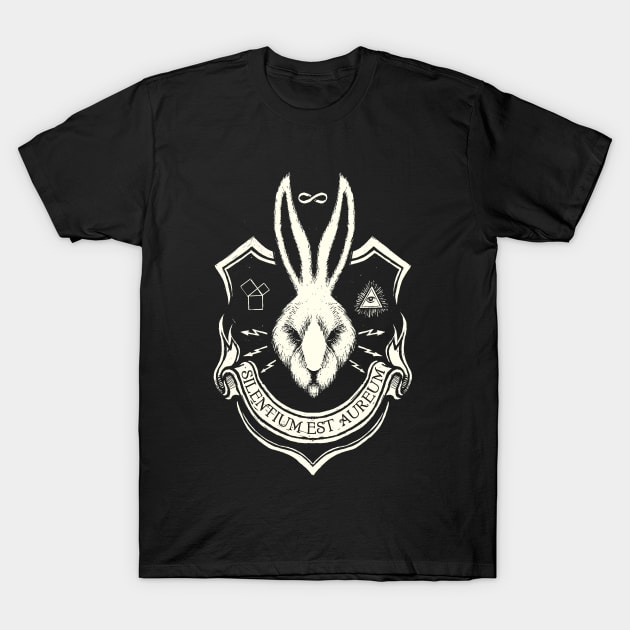 Silence is Golden T-Shirt by SkullsSociety